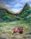 “Highland Coo” Print